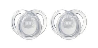Tommee Tippee CTN 2X 6-18M ANY TIME SOOTHER-BLUE